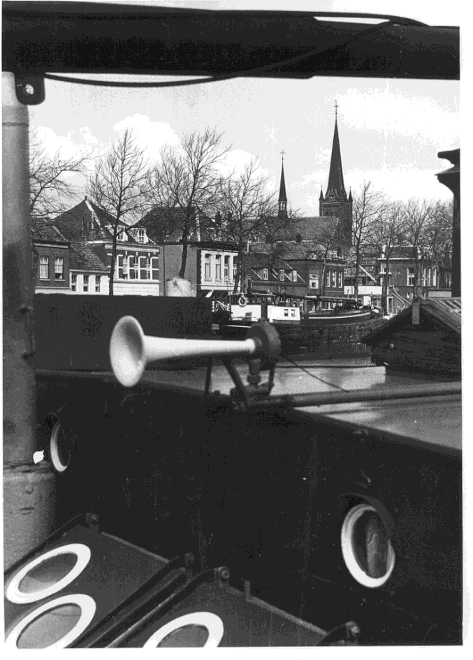 Doorzicht oud scheepje Kerk